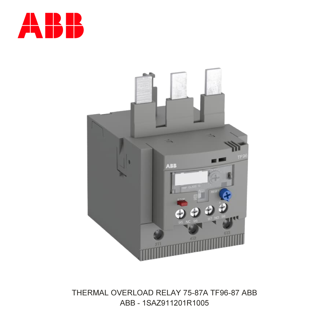 THERMAL OVERLOAD RELAY 75-87A TF96-87 ABB