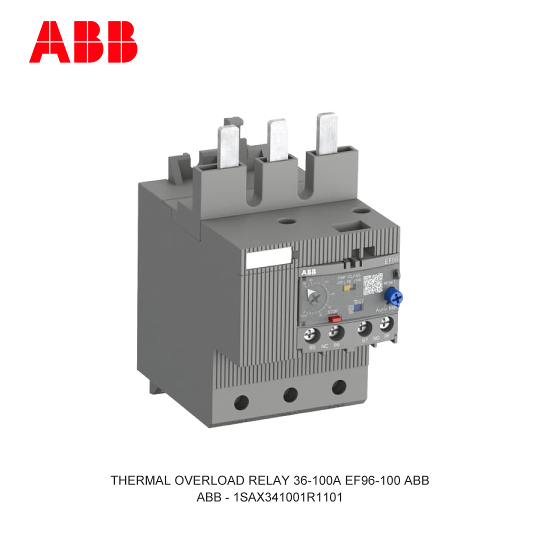 THERMAL OVERLOAD RELAY 36-100A EF96-100 ABB