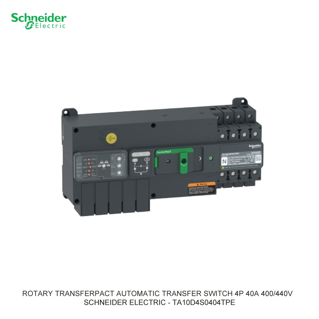 ROTARY TRANSFERPACT AUTOMATIC TRANSFER SWITCH 4P 40A 400/440V