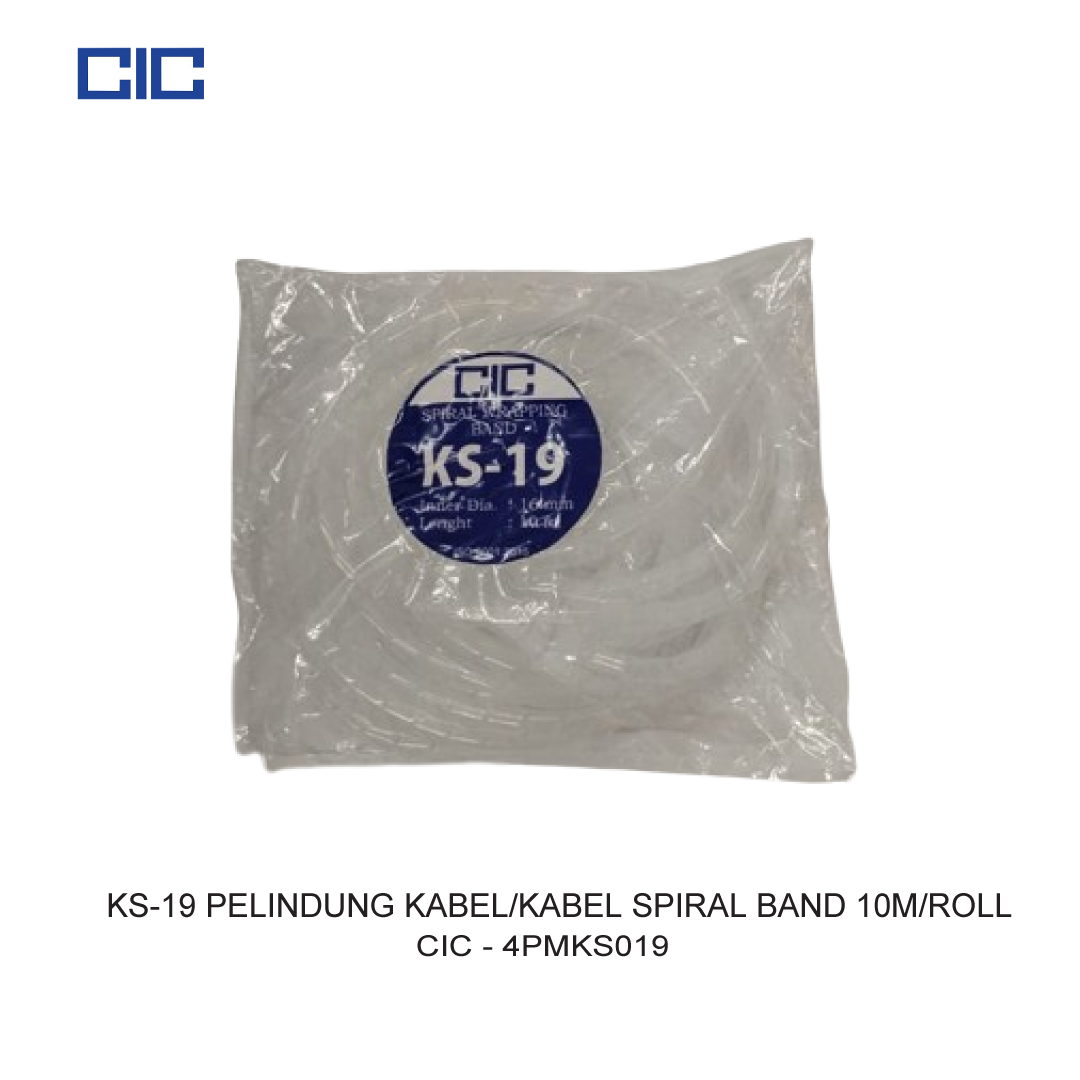 KS-19 PELINDUNG KABEL/KABEL SPIRAL BAND 10M/ROLL