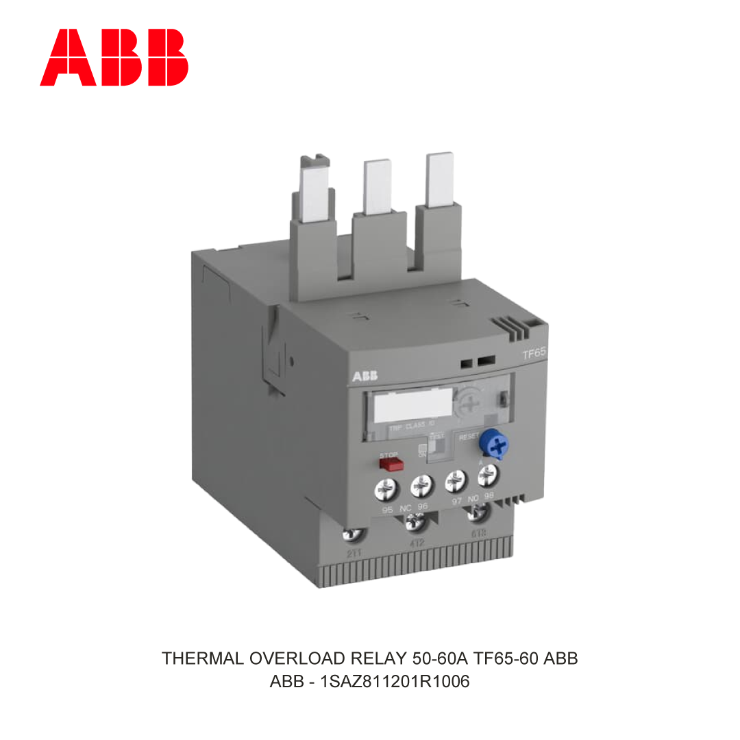 THERMAL OVERLOAD RELAY 50-60A TF65-60 ABB