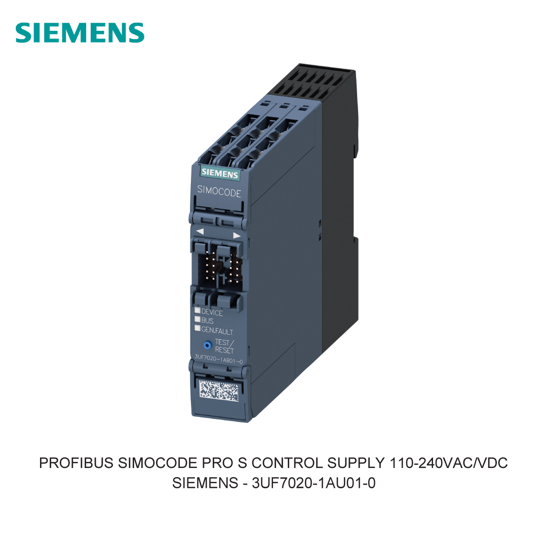PROFIBUS SIMOCODE PRO S CONTROL SUPPLY 110-240VAC/VDC