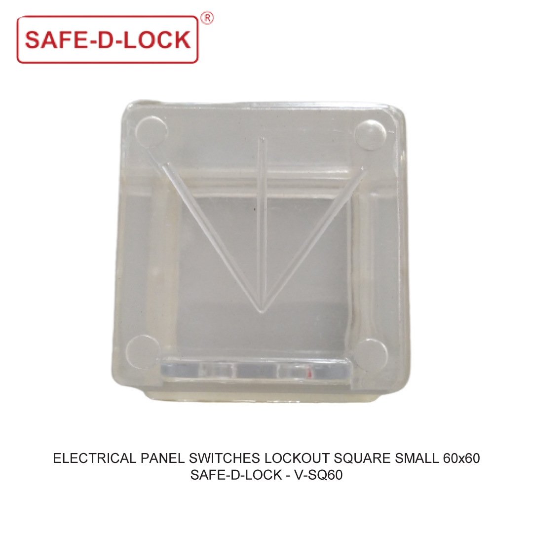 ELECTRICAL PANEL SWITCHES LOCKOUT SQUARE SMALL 60x60