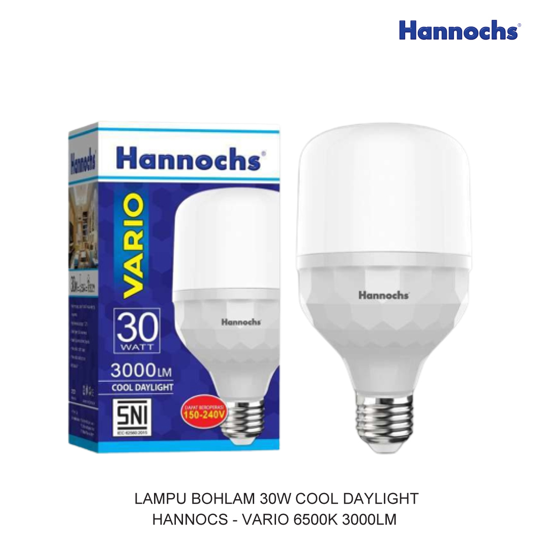LAMPU BOHLAM 30W COOL DAYLIGHT HANNOCHS