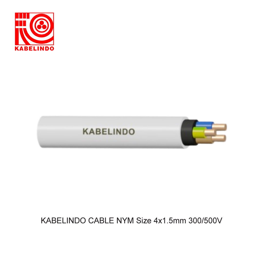 KABELINDO KABEL NYM Size 4x1.5mm 300/500V