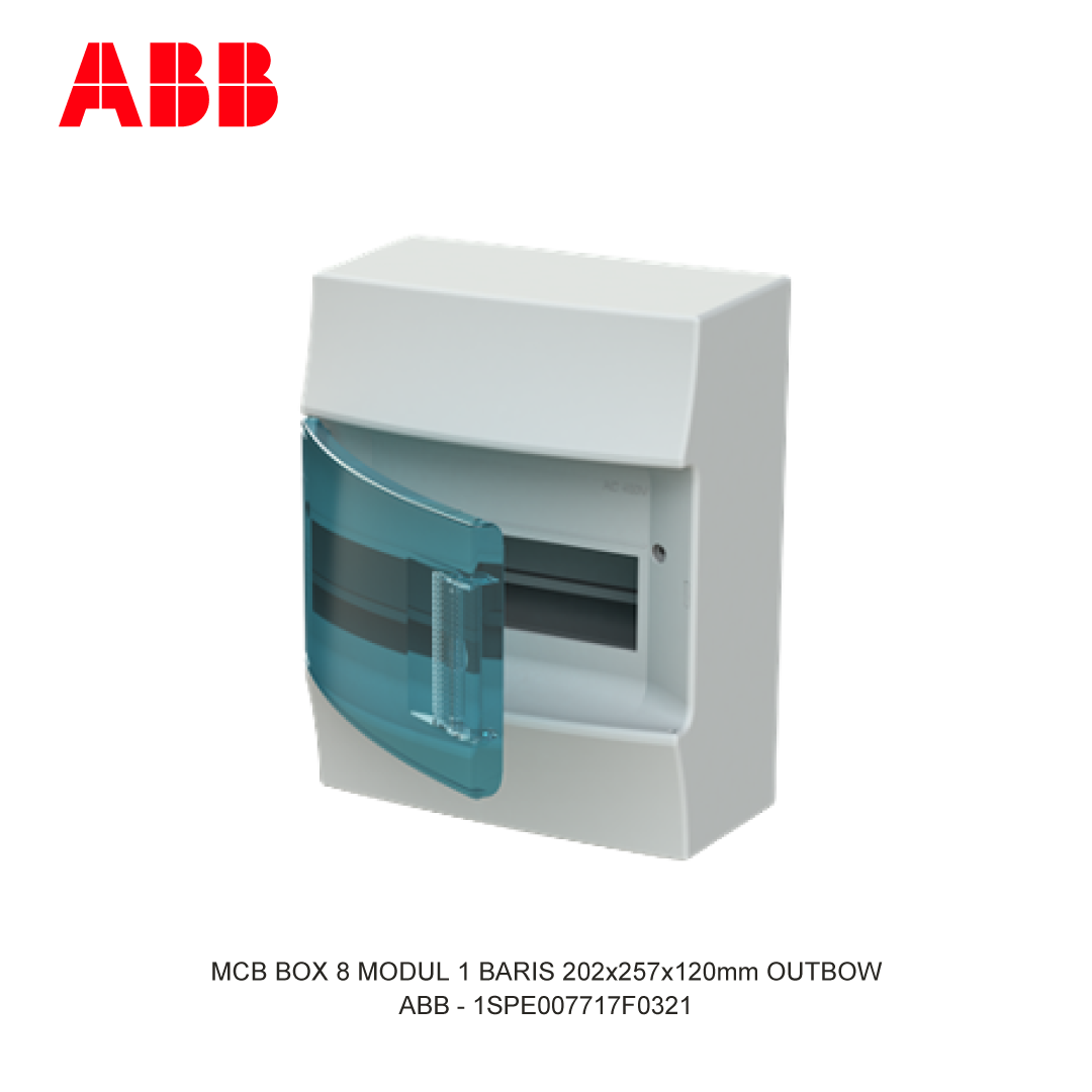 MCB BOX 8 MODUL 1 BARIS 202x257x120mm OUTBOW