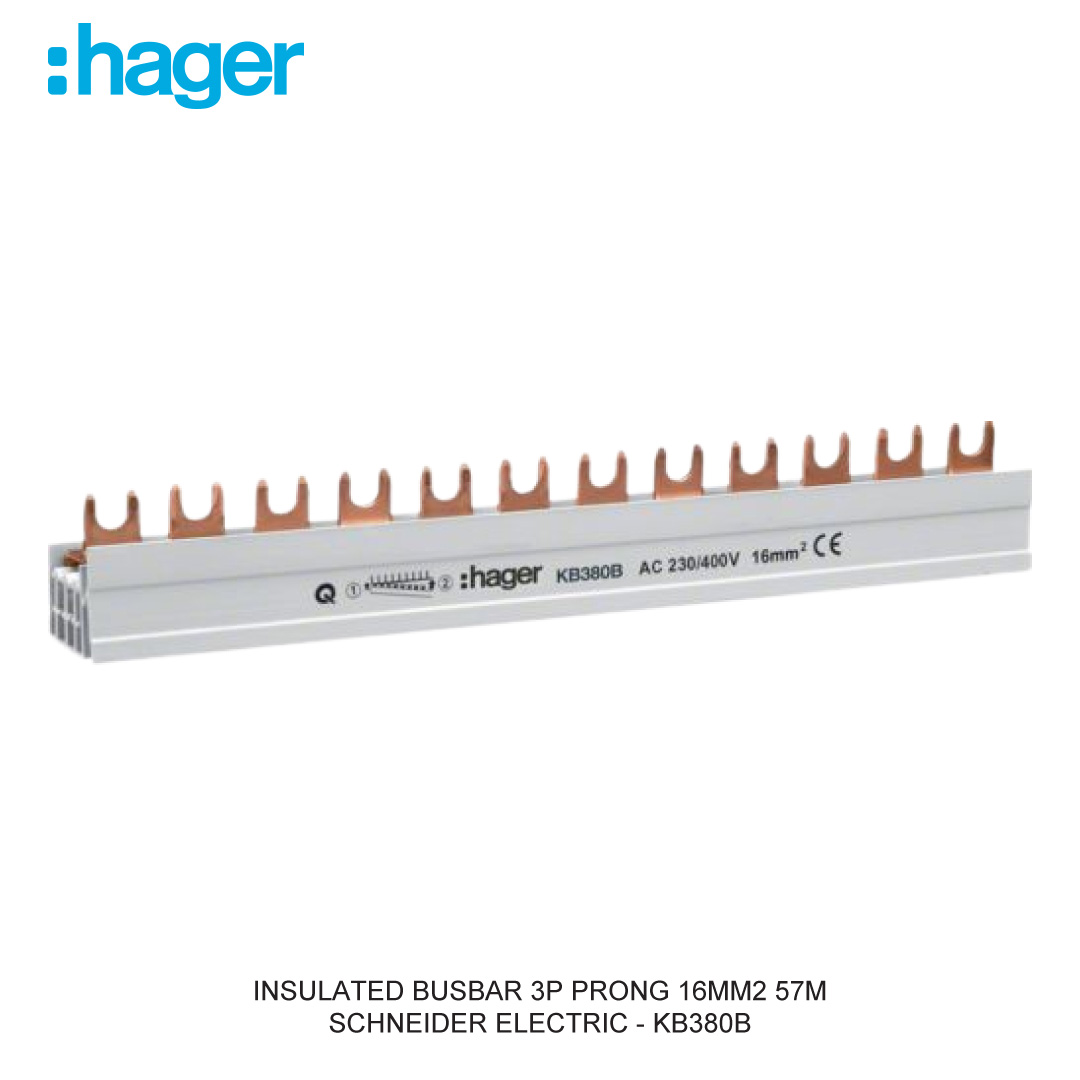 INSULATED BUSBAR 3P PRONG 16MM2 57M
