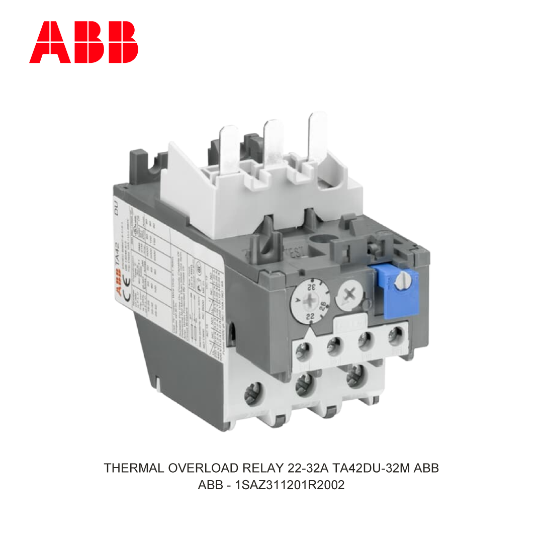 THERMAL OVERLOAD RELAY 22-32A TA42DU-32M ABB