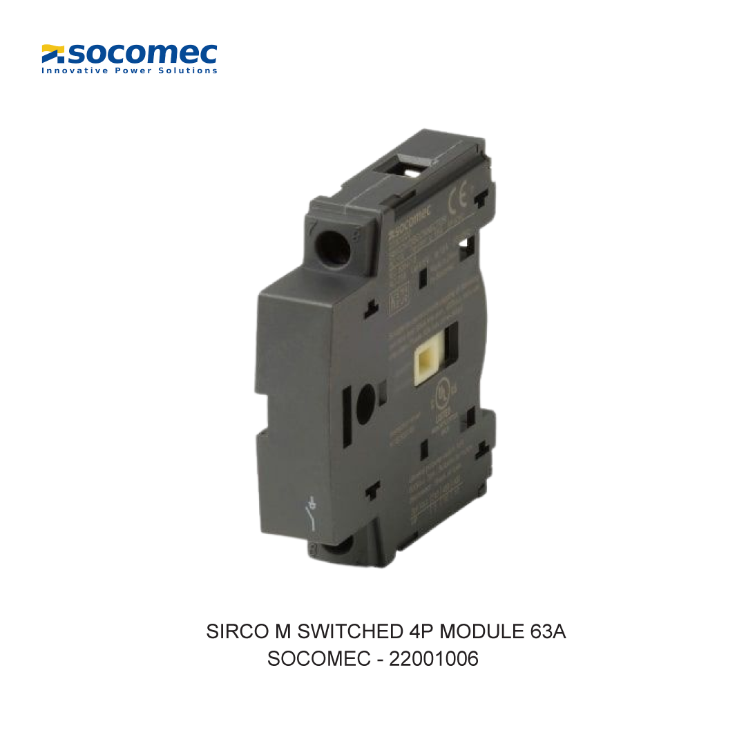 SIRCO M SWITCHED 4P MODULE 63A