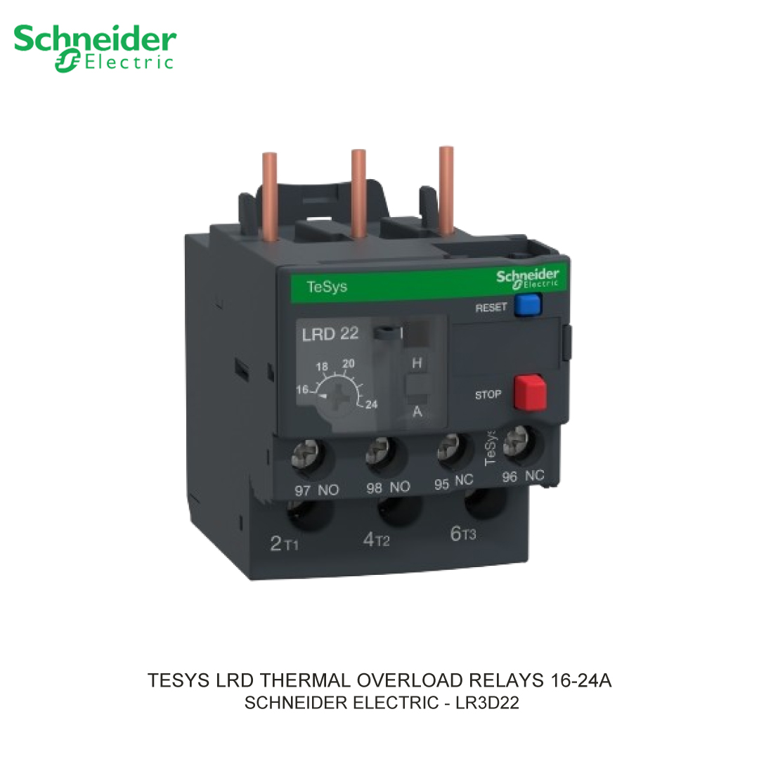 TESYS LRD THERMAL OVERLOAD RELAYS  16-24A