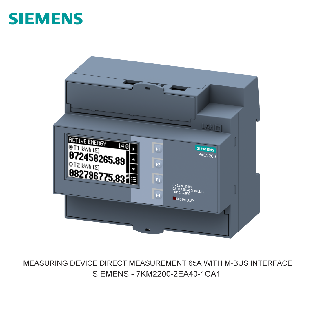 MEASURING DEVICE DIRECT MEASUREMENT 65A WITH M-BUS INTERFACE