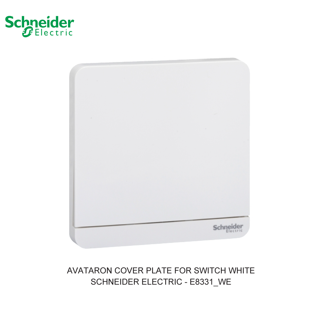 AVATARON COVER PLATE FOR SWITCH WHITE