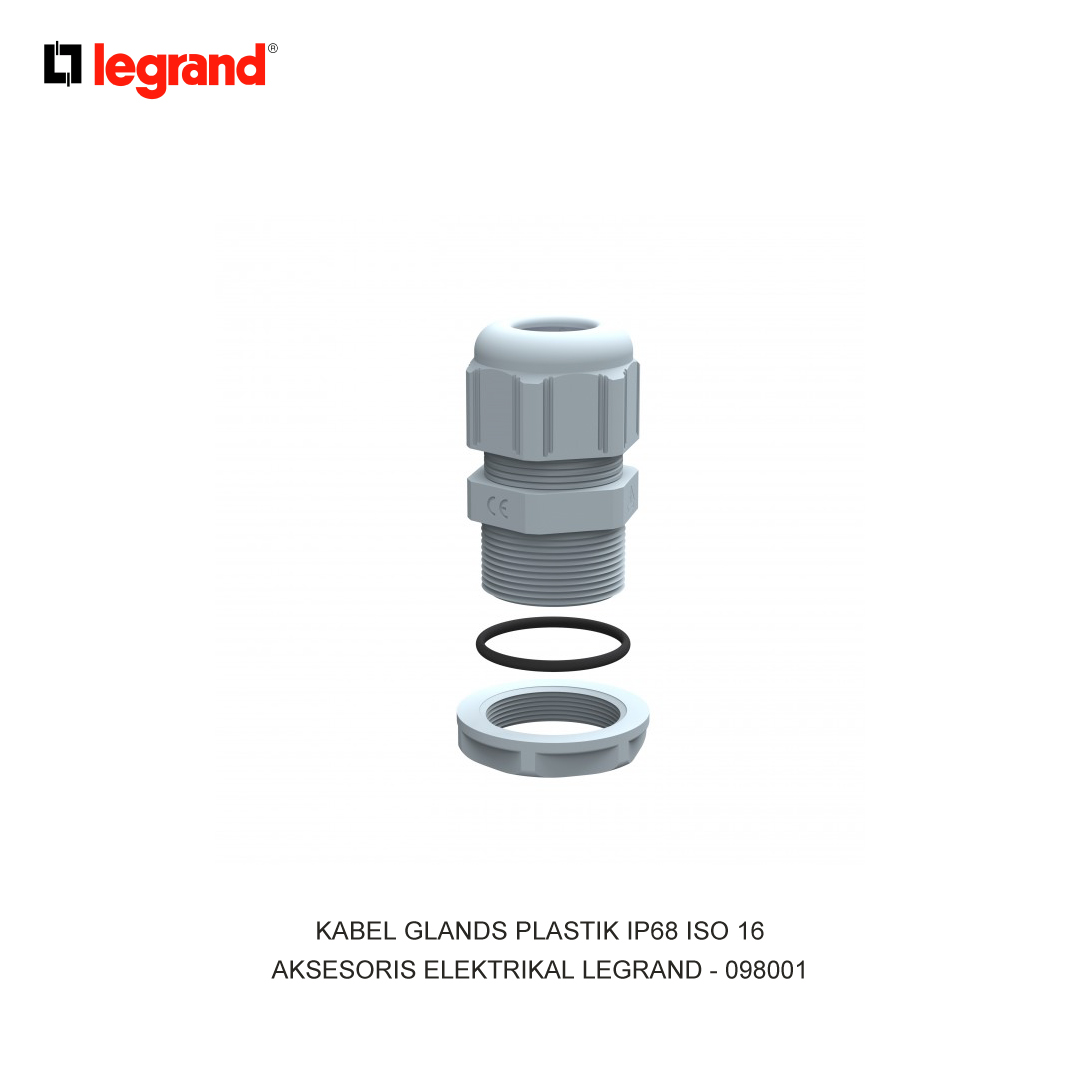 CABLE GLANDS PLASTIC IP68 ISO 16