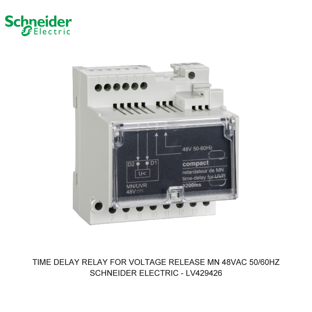 TIME DELAY RELAY FOR VOLTAGE RELEASE MN 48VAC 50/60HZ