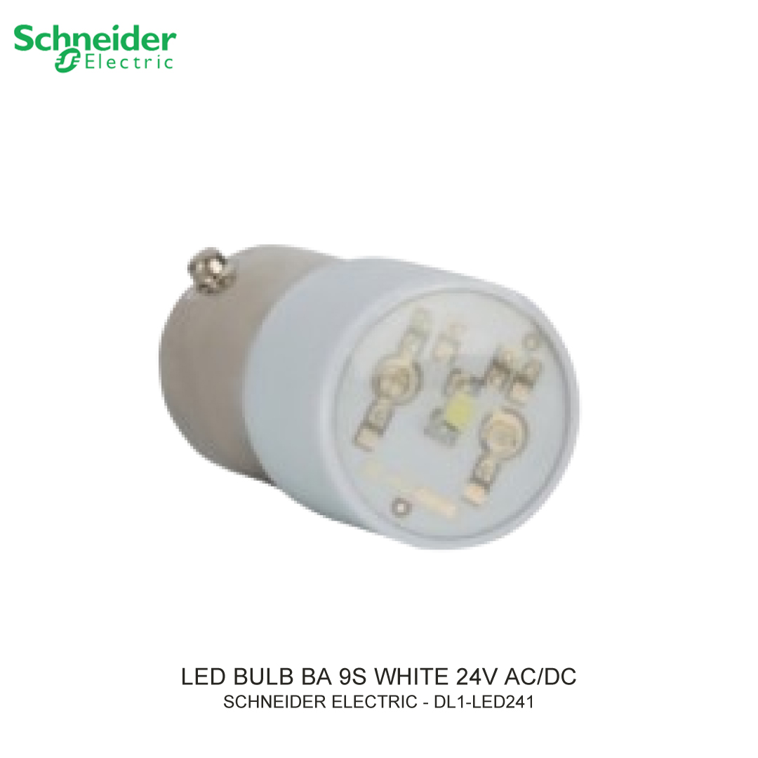 LED BULB BA 9S WHITE 24V AC/DC