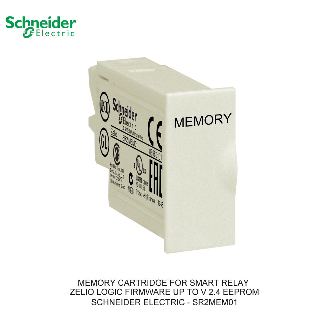 MEMORY CARTRIDGE FOR SMART RELAY ZELIO LOGIC FIRMWARE UP TO V 2.4 EEPROM