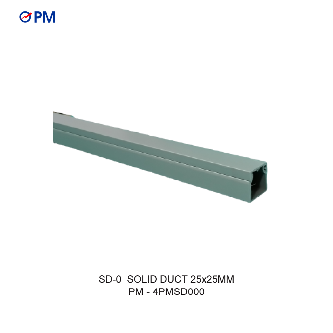 SD-0  SOLID DUCT 25x25MM (Harga 1 Dus = 40 Batang)