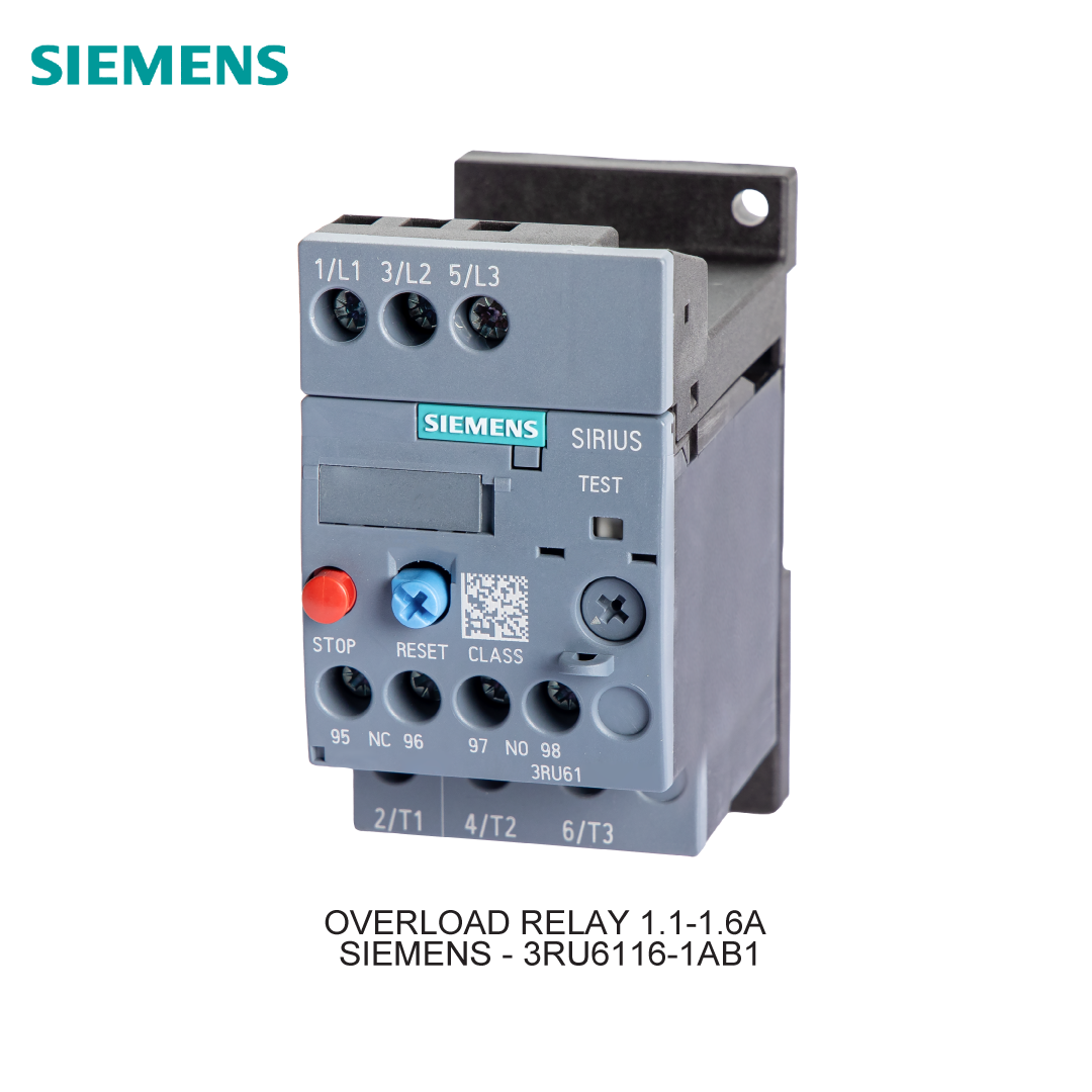 THERMAL OVERLOAD RELAY 1.1-1.6A