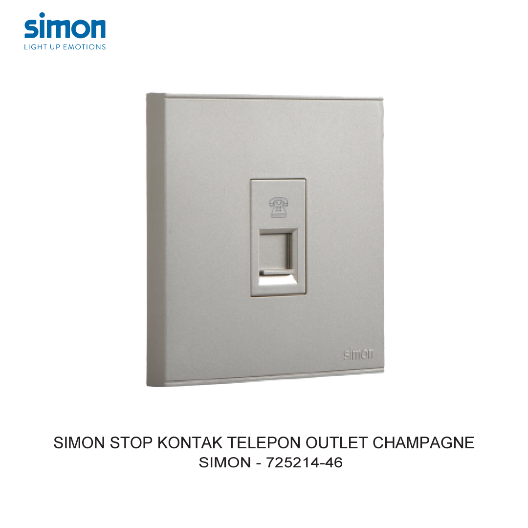 SIMON TELEPHONE OUTLET CHAMPAGNE