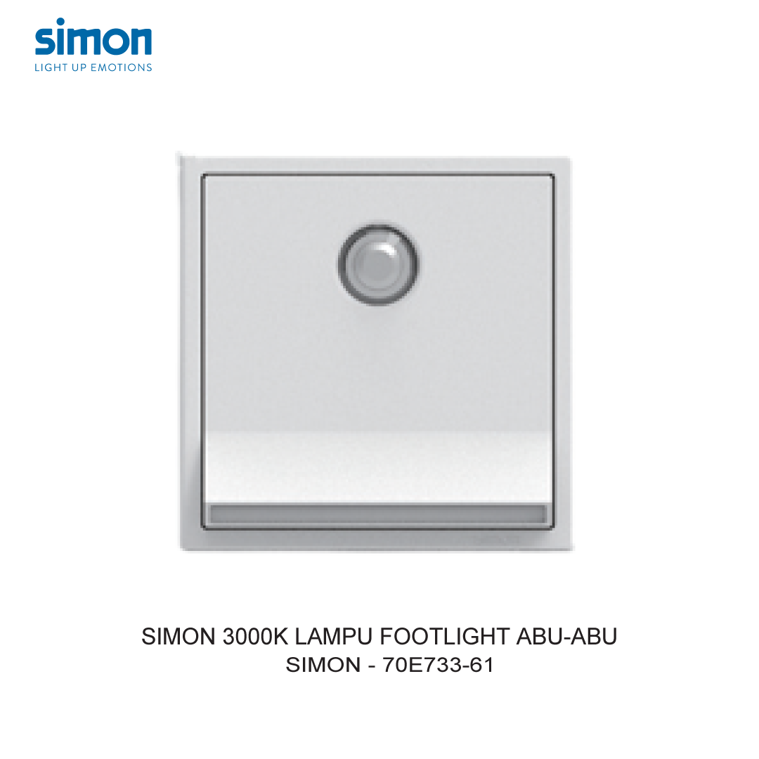 SIMON 3000K LAMPU FOOTLIGHT ABU-ABU