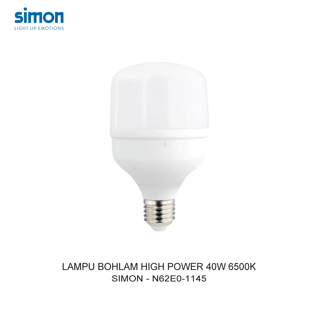 SIMON LAMPU BOHLAM HIGH POWER 40W 6500K