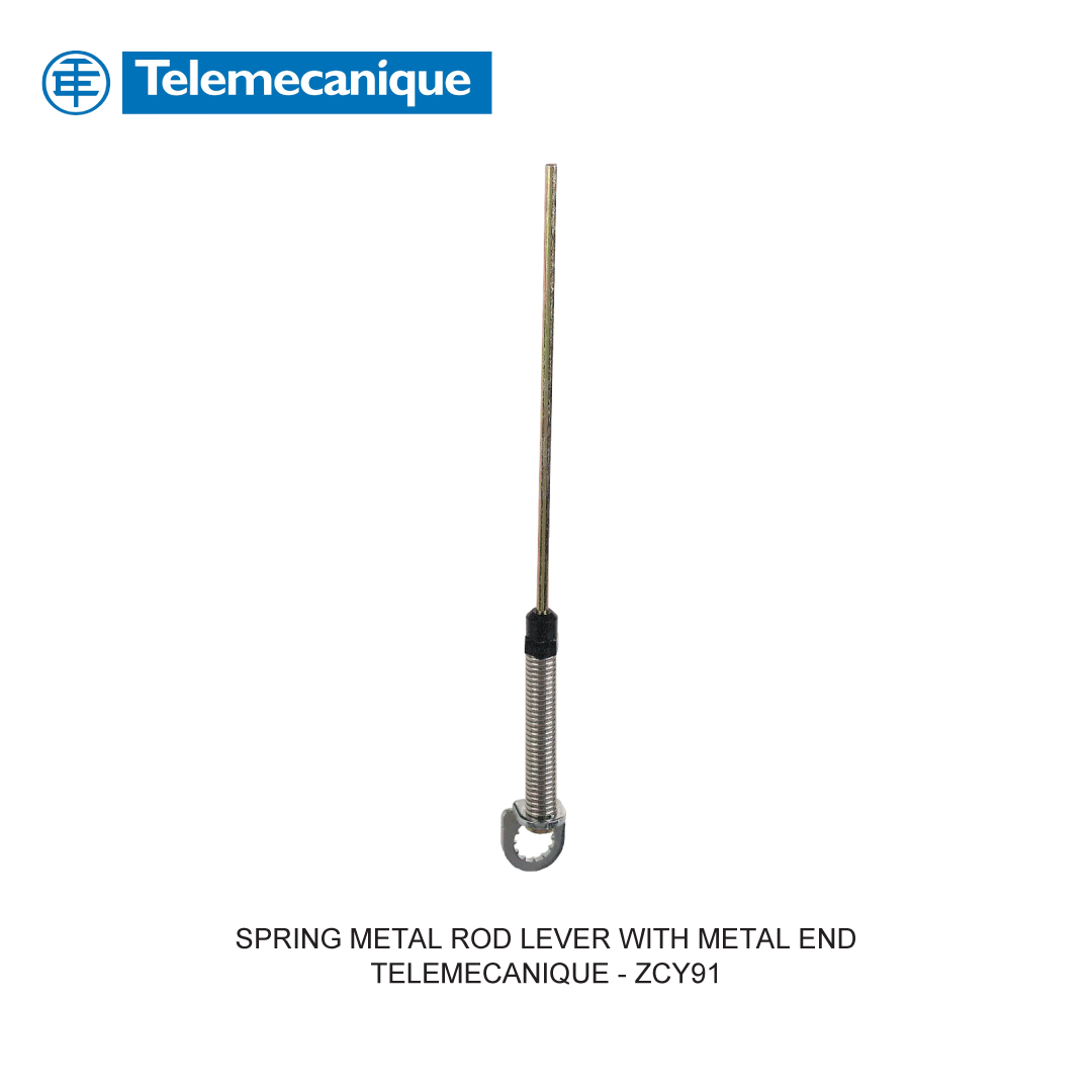 SPRING METAL ROD LEVER WITH METAL END