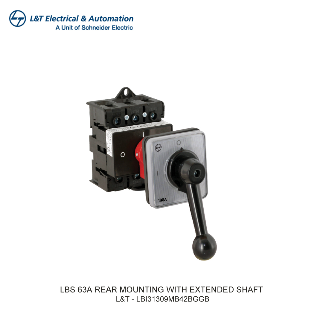 LBS 63A REAR MOUNTING WITH EXTENDED SHAFT