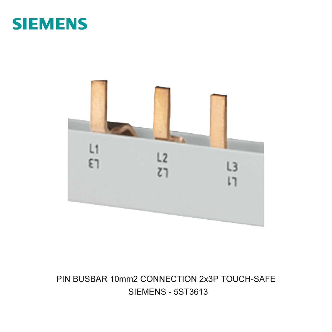 PIN BUSBAR 10mm2 CONNECTION 2x3P TOUCH-SAFE
