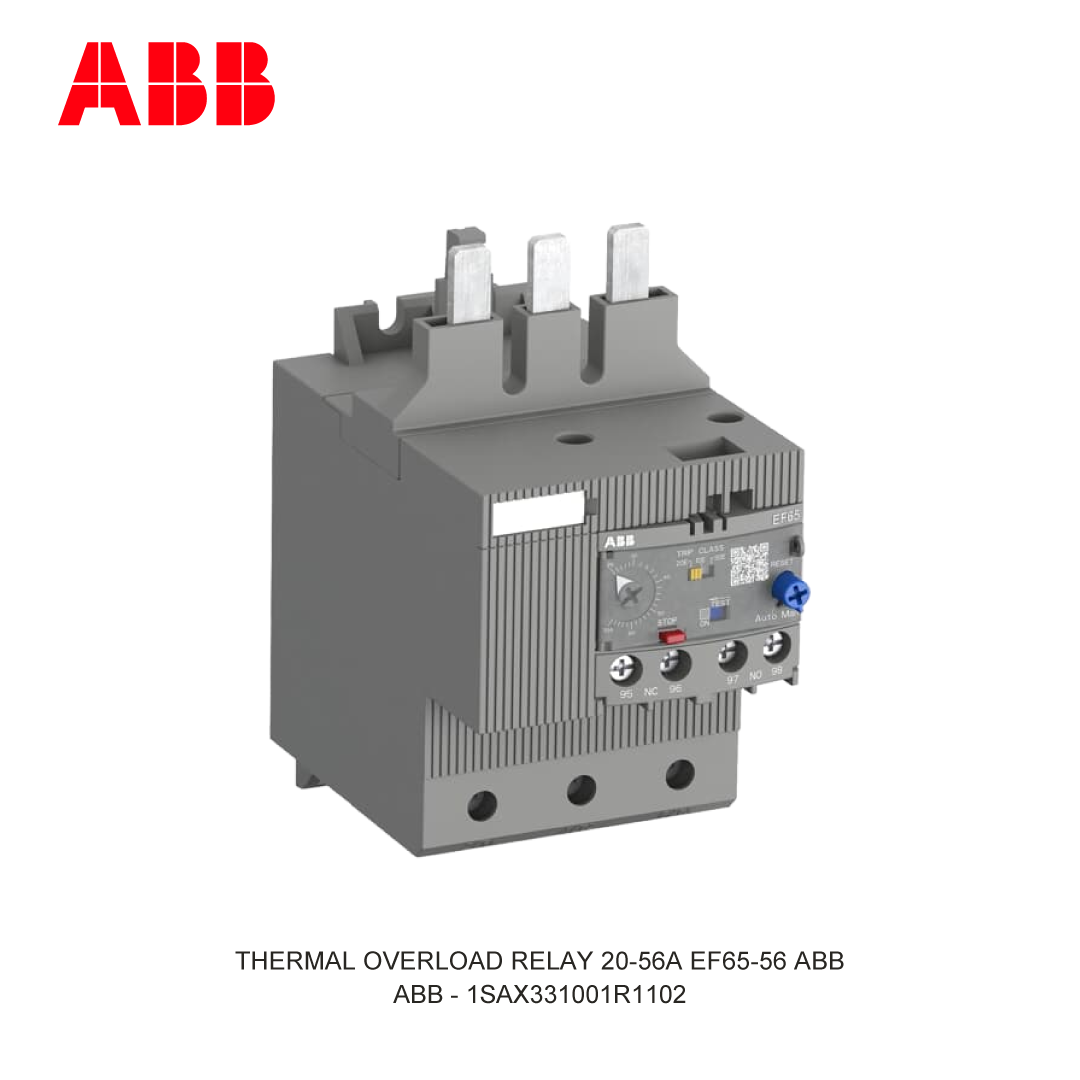 THERMAL OVERLOAD RELAY 20-56A EF65-56 ABB