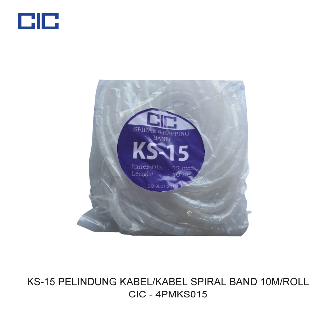 KS-15 PELINDUNG KABEL/KABEL SPIRAL BAND 10M/ROLL