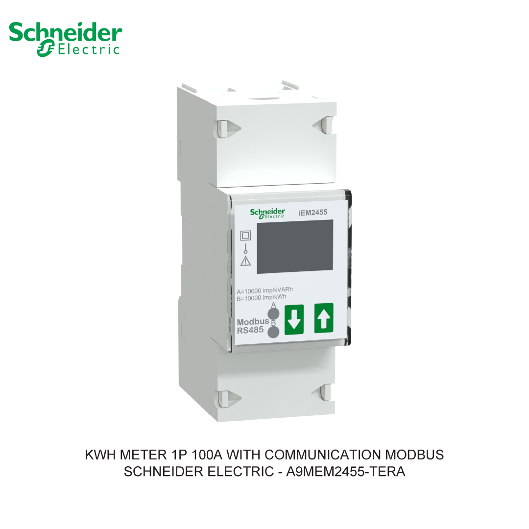KWH METER 1P 100A WITH COMMUNICATION MODBUS