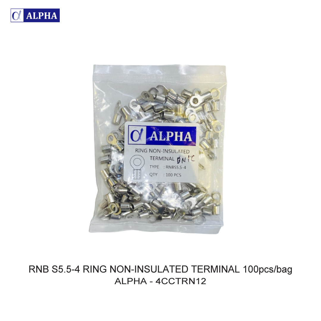 RNB S5.5-4 RING NON-INSULATED TERMINAL 100pcs/bag