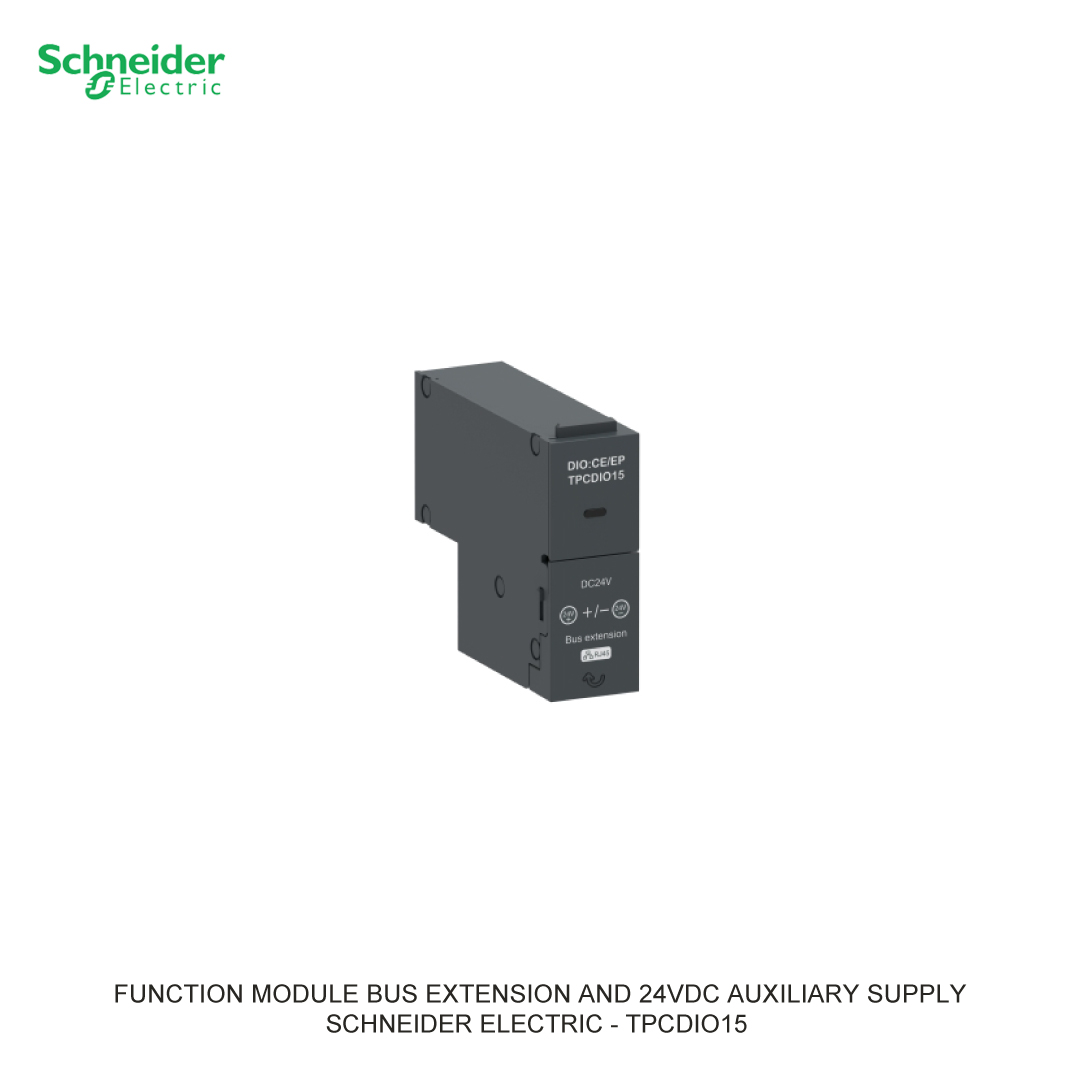 FUNCTION MODULE BUS EXTENSION AND 24VDC AUXILIARY SUPPLY