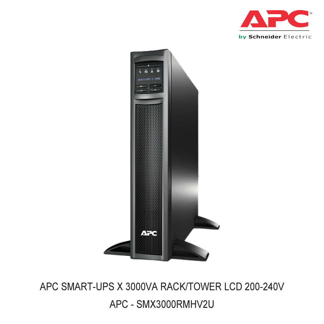 APC SMART-UPS X 3000VA RACK/TOWER LCD 200-240V