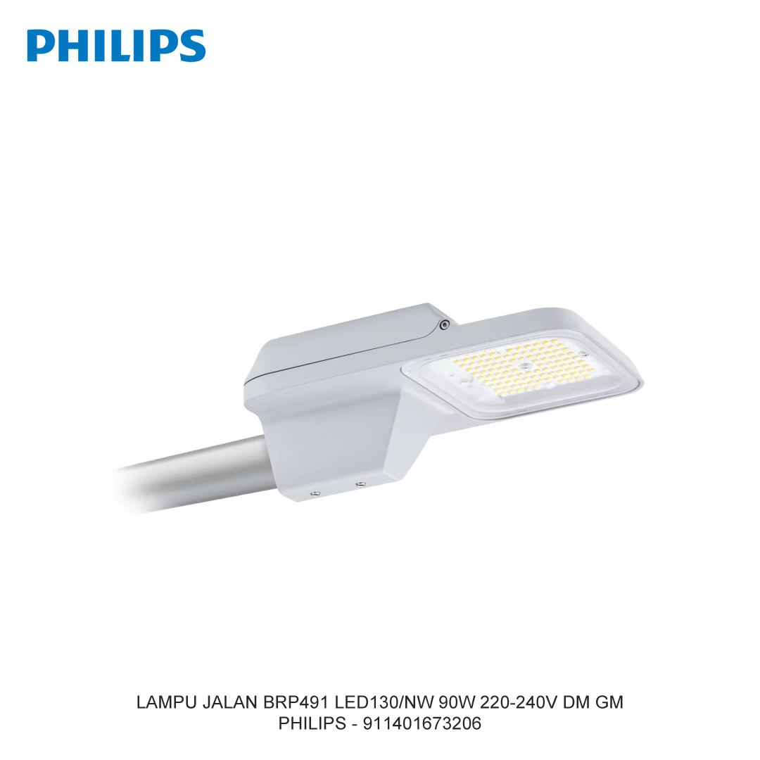 PHILIPS LAMPU JALAN BRP491 LED130/NW 90W 220-240V DM GM