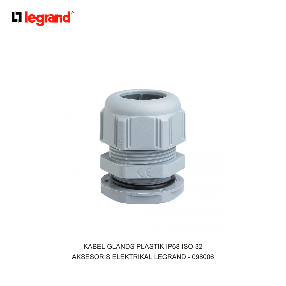 CABLE GLANDS PLASTIC IP68 ISO 32