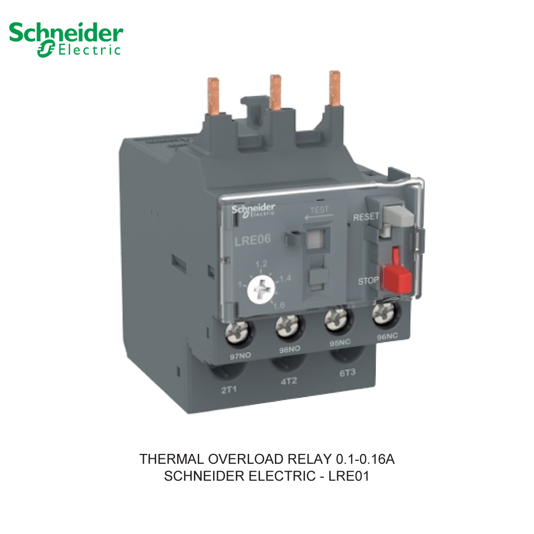 THERMAL OVERLOAD RELAY 0.1-0.16A SCHNEIDER ELECTRIC