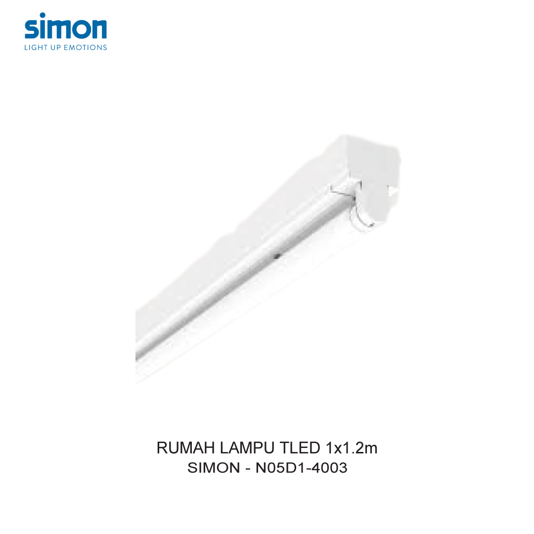 SIMON RUMAH LAMPU TLED 1x1.2m