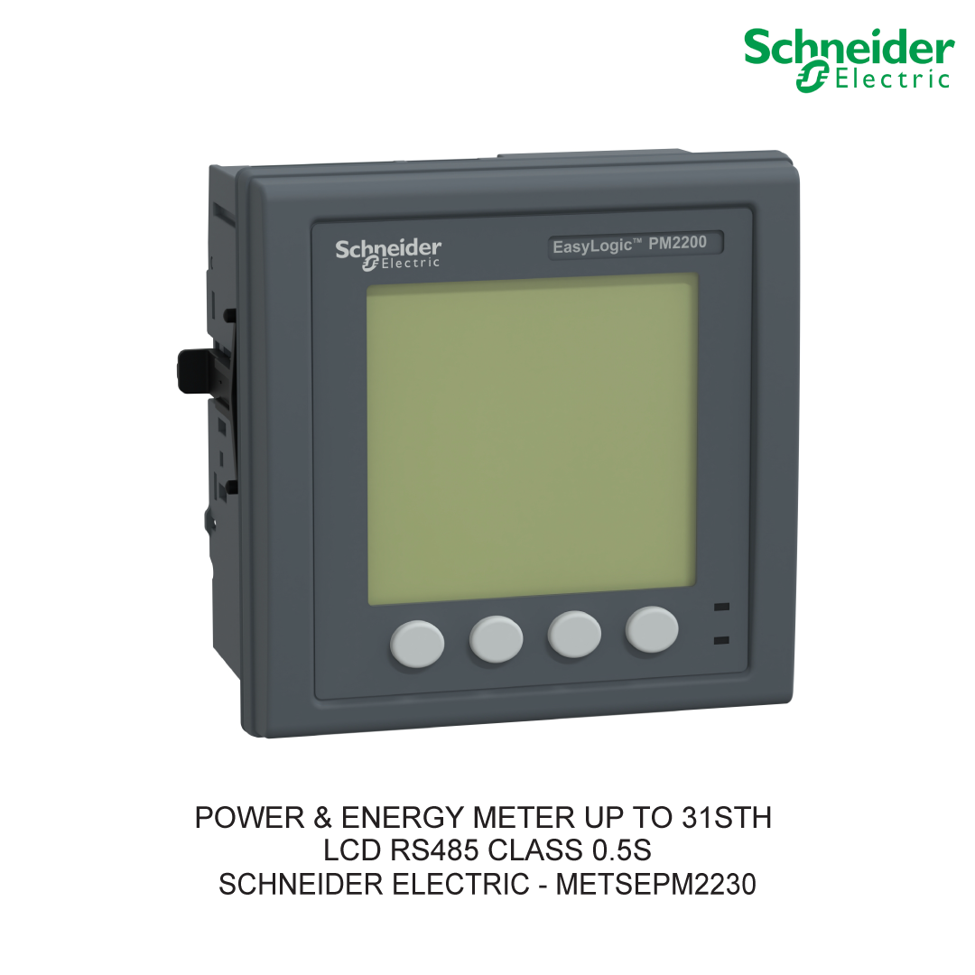 POWER & ENERGY METER UP TO 31STH LCD RS485 CLASS 0.5S