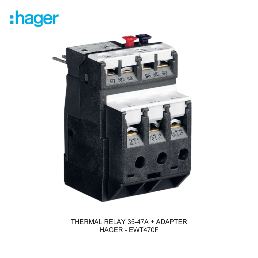 THERMAL RELAY 35-47A + ADAPTER