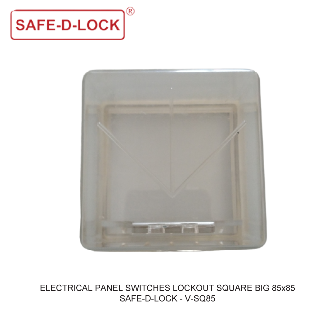 ELECTRICAL PANEL SWITCHES LOCKOUT SQUARE BIG 85x85