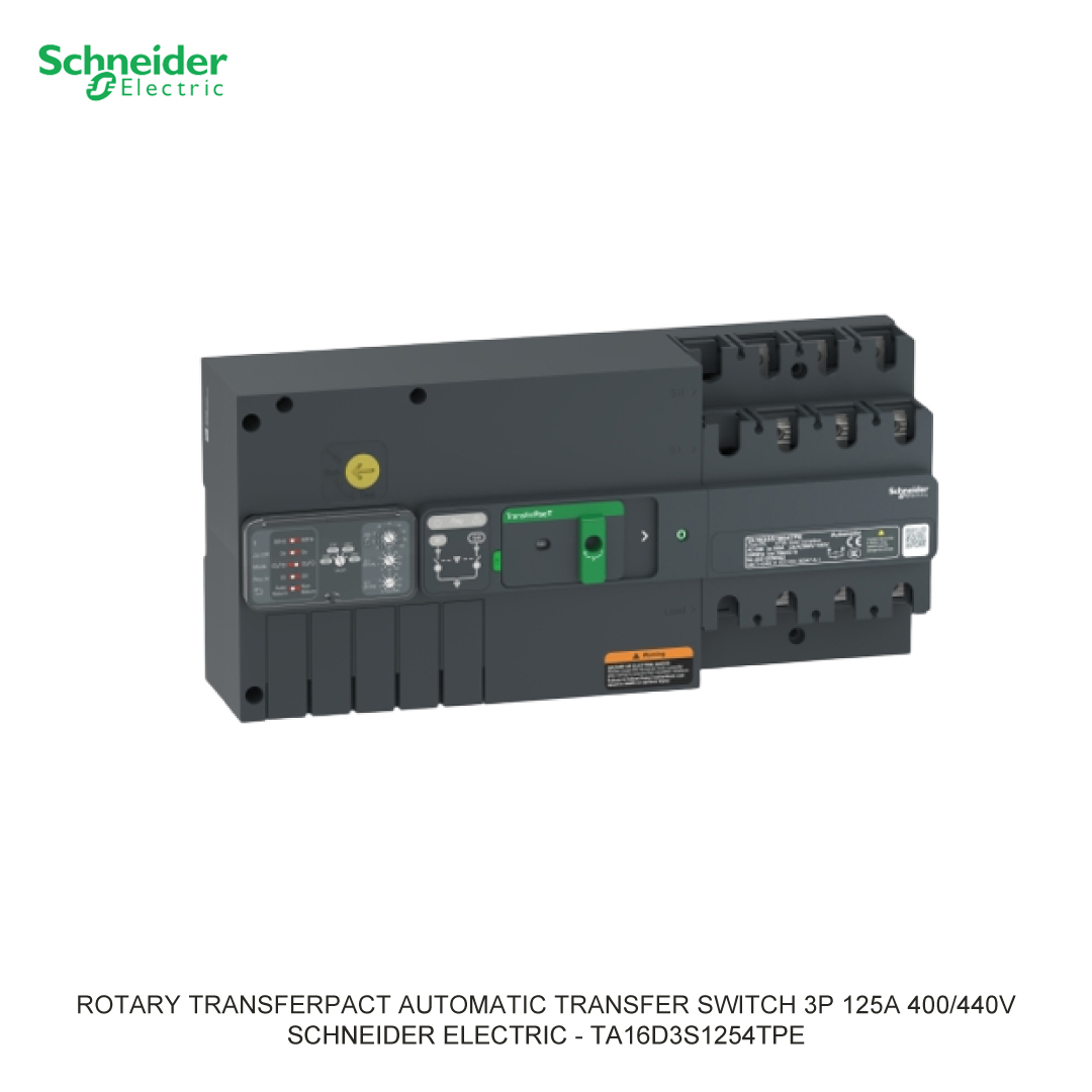 ROTARY TRANSFERPACT AUTOMATIC TRANSFER SWITCH 3P 125A 400/440V