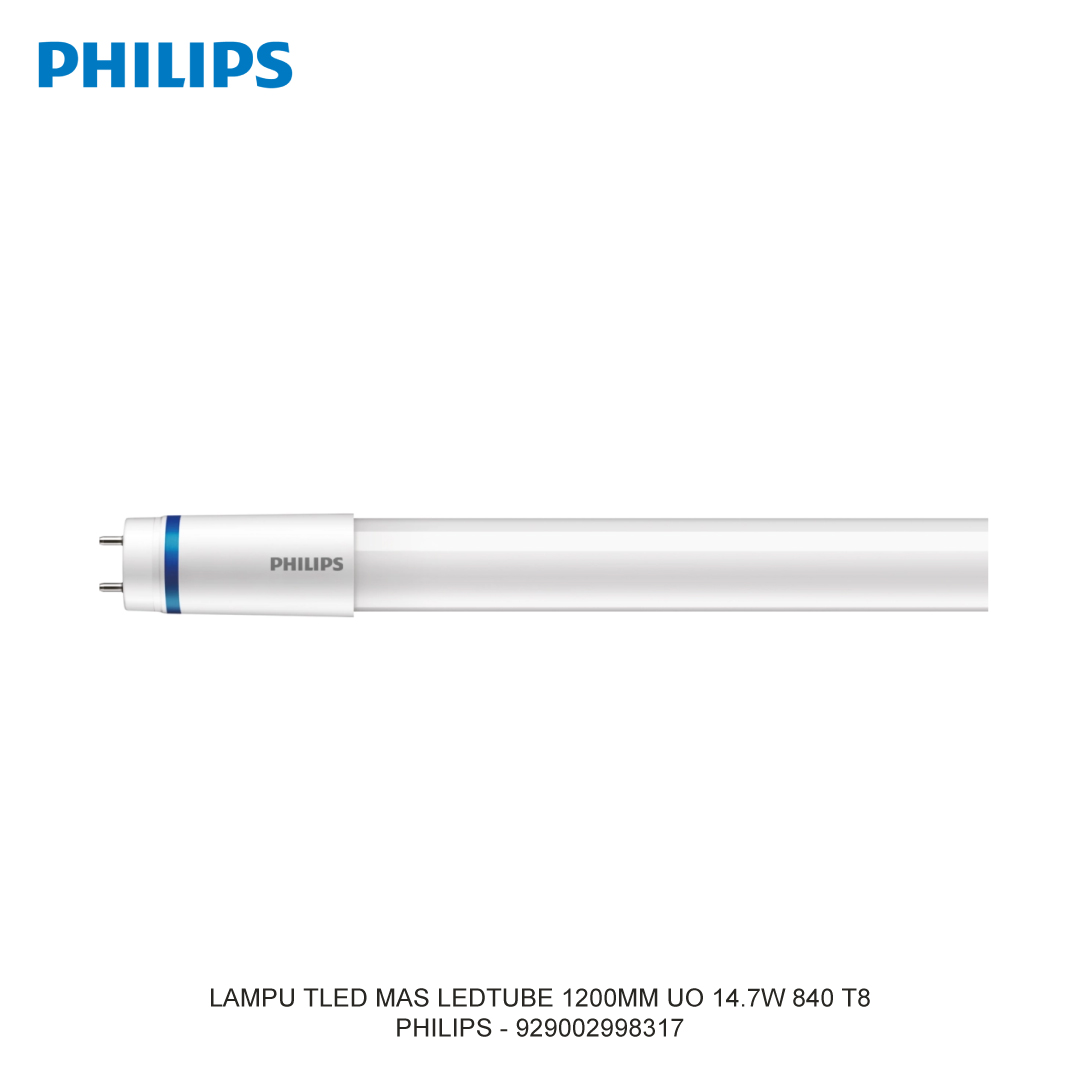 PHILIPS LAMPU TLED MAS LEDTUBE 1200MM UO 14.7W 840 T8