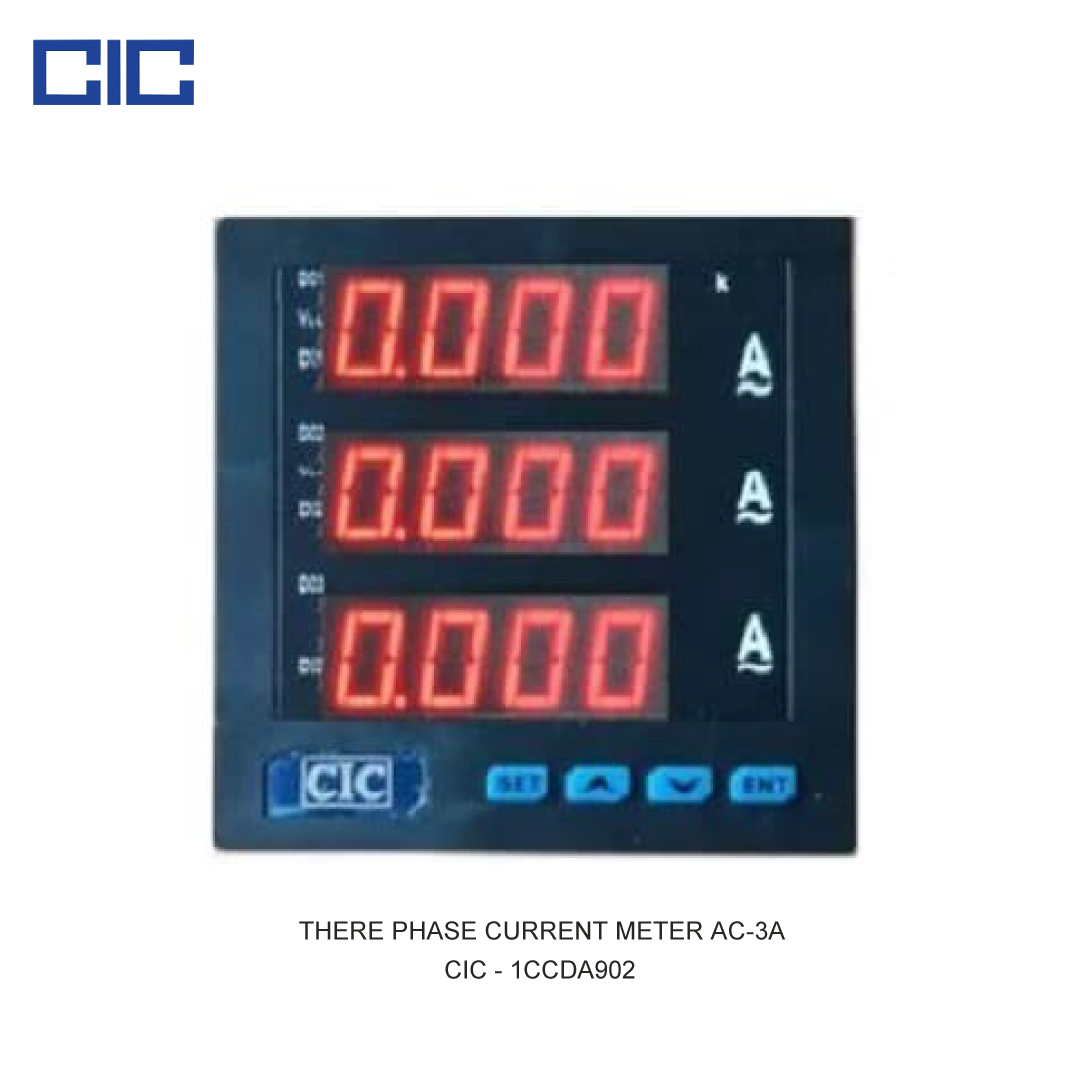 THERE PHASE CURRENT METER AC-3A