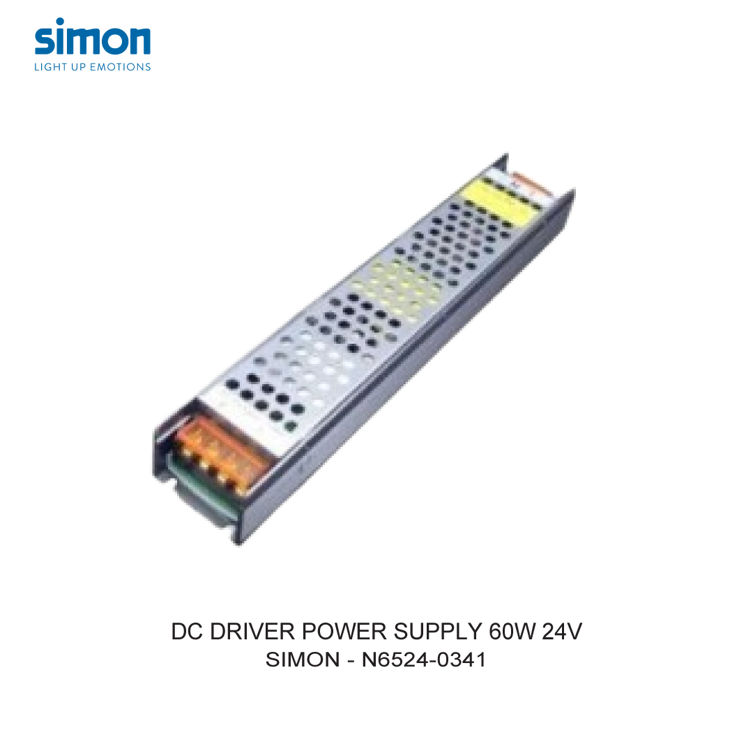 SIMON DC DRIVER POWER SUPPLY 60W 24V