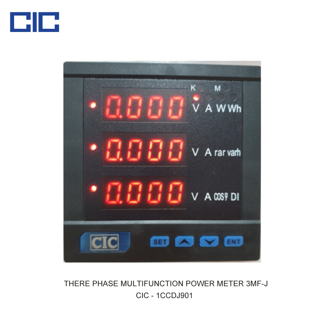 THERE PHASE MULTIFUNCTION POWER METER 3MF-J