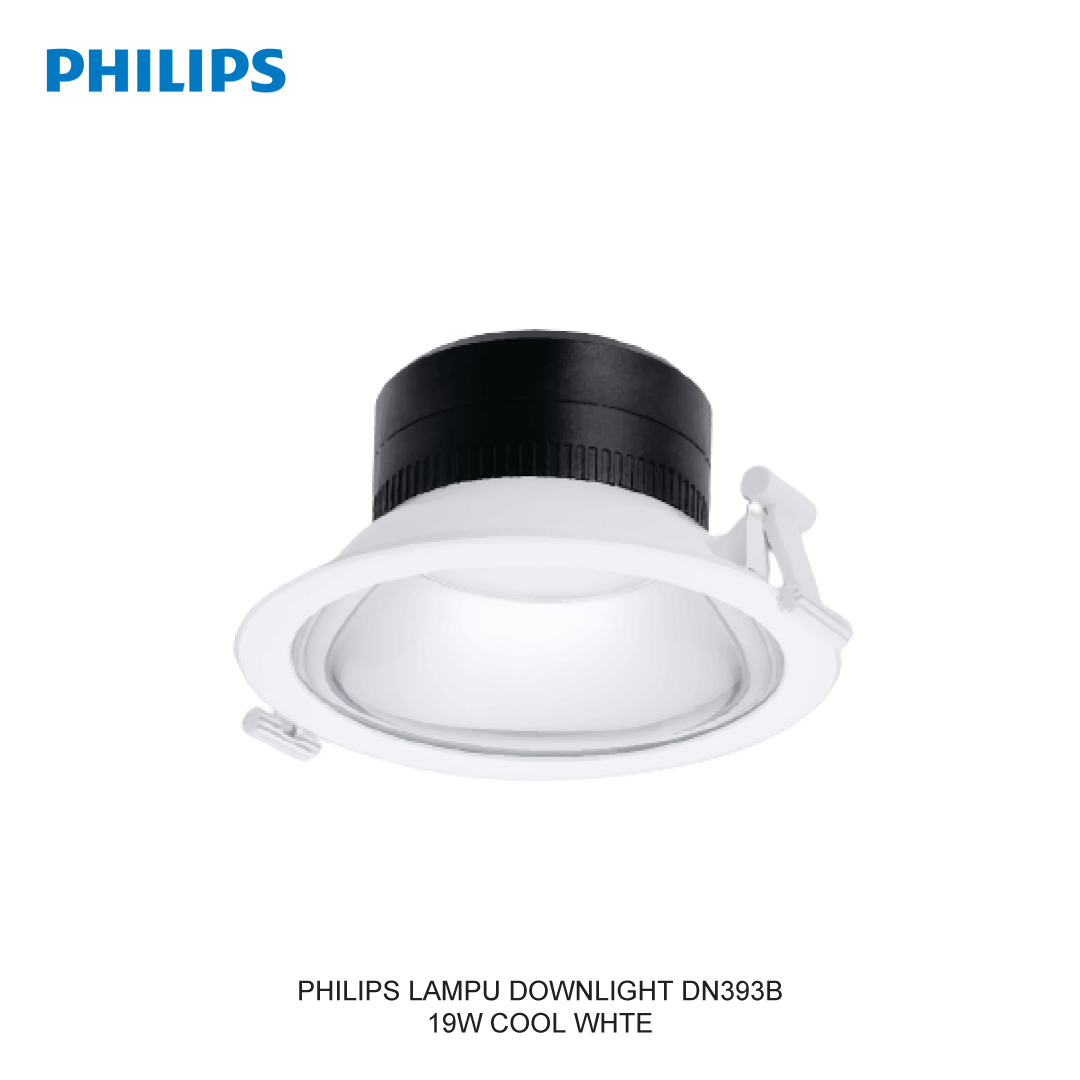 PHILIPS LAMPU SMART DOWNLIGHT DN393B 19W COOL WHITE INTERACT PRO