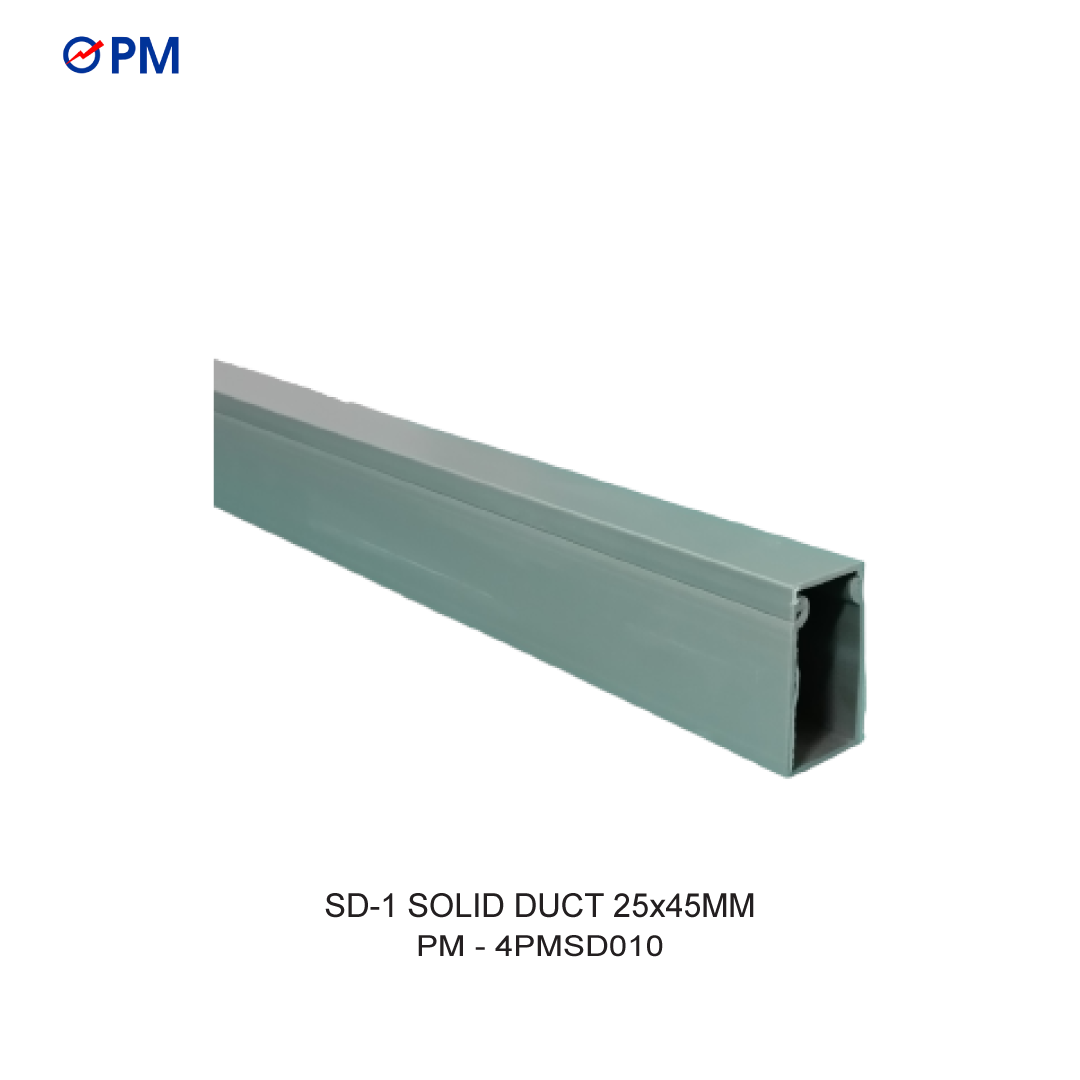 SD-1 SOLID DUCT 25x45MM (Harga 1 Dus = 36 Batang)