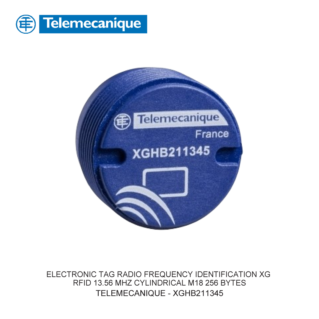 ELECTRONIC TAG RADIO FREQUENCY IDENTIFICATION XG RFID 13.56 MHZ CYLINDRICAL M18 256 BYTES