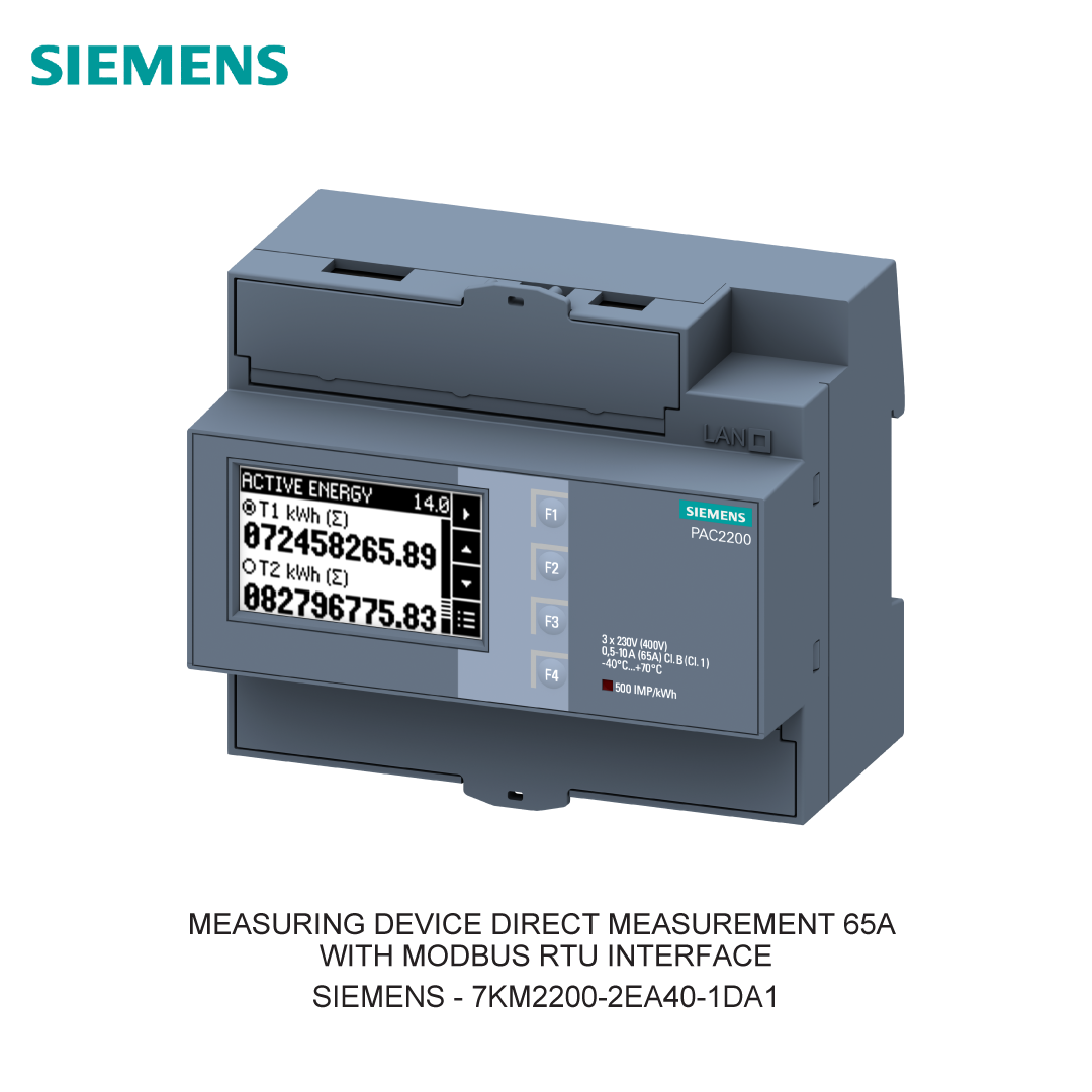 MEASURING DEVICE DIRECT MEASUREMENT 65A WITH MODBUS RTU INTERFACE